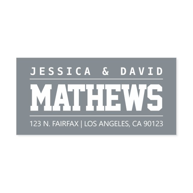 Bold Creative Stylish Permastempel (Design)