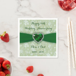 Bold Damask 55. Hochzeitspapier Napkins Serviette