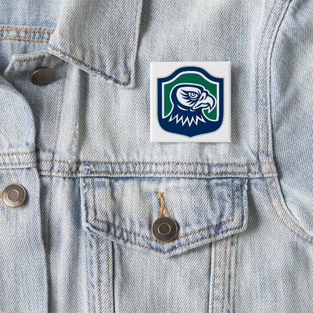 Bold Eagle Head Mascot Logo Button (Von Creator hochgeladen)