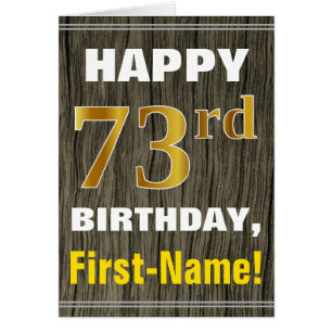 Bold, Falsch Wood, Falsch Gold 73rd Birthday + Nam