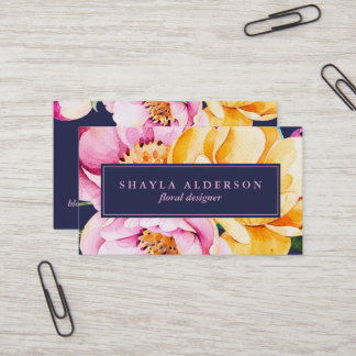 Bold Floral | Das Gepunktete Olivenöl | Visitenkarte