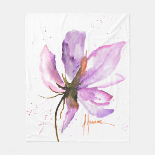 Bold Floral IV Fleecedecke