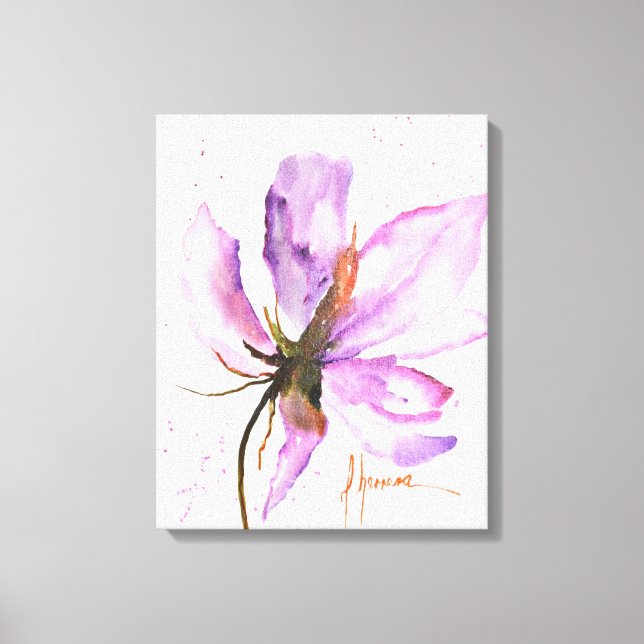 Bold Floral IV Leinwanddruck (Vorderseite)