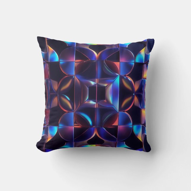 Bold Geometric Accent Pillow Kissen (Vorderseite)