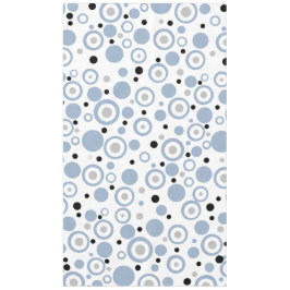 Bold Geometric Slate Blue Tischdecke