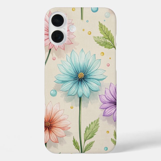 Bold Geometry: Modern Art iPhone Case (Rückseite)