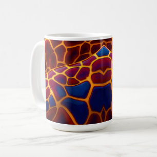 Bold Giraffe Print Kaffeetasse
