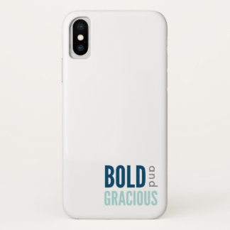 Bold & Gracious iPhone X Fall Case-Mate iPhone Hülle