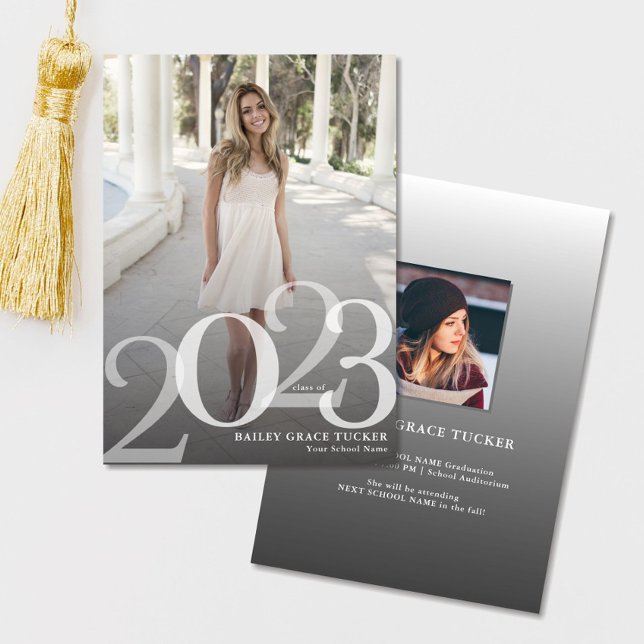 Bold GRAD 2023 Overlay-Abschluss Ankündigung (Von Creator hochgeladen)