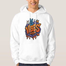 Bold Graffiti "Vibes Street Art" Hoodie