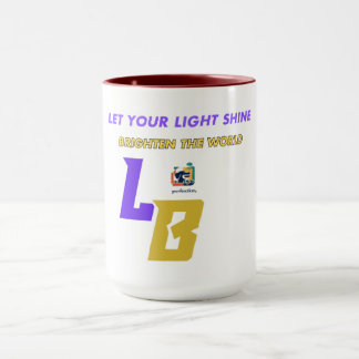 Bold Grandeur | Crimson und Gold Abstrakt Tasse