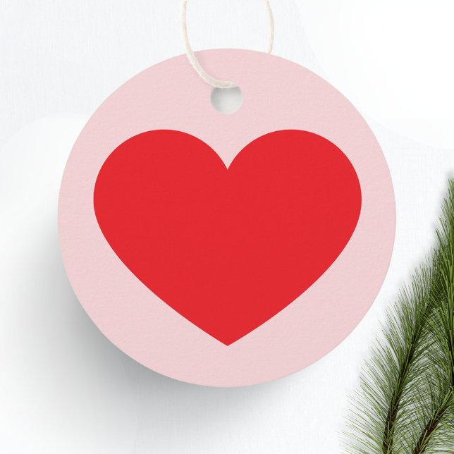 BOLD hell bunt MODERN Weihnachtsfeiertag Geschenkanhänger (Von Creator hochgeladen)