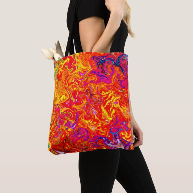 Bold Lava Colors Abstract Design (Von Nahem)