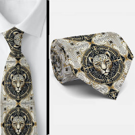 Bold Leopard Tie | Masculine Men's Fashion Krawatte