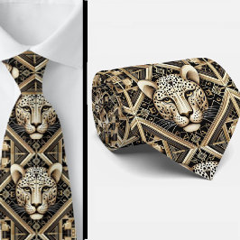 Bold Leopard Tie | Masculine Men's Fashion Krawatte