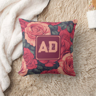 Bold Lovely Rosen Pillow Kissen