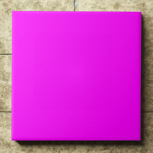 Bold Magenta Vibrance Accent Fliese