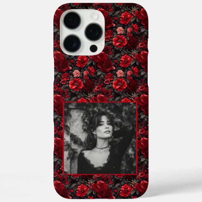 Bold Maid Of Honor Gift Rose Custom  Case-Mate iPhone Hülle (Rückseite)