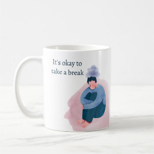 Bold Mental Health   Fortschritt statt Perfektion  Kaffeetasse