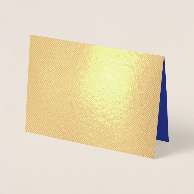 Bold Minimal Wedding Einladung in Deep Blue (Vorderseite)