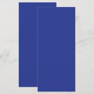 Bold Minimal Wedding Einladung in Deep Blue
