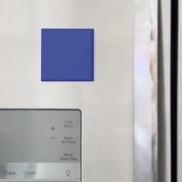 Bold Minimal Wedding Einladung in Deep Blue