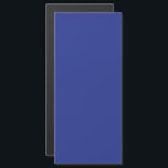 Bold Minimal Wedding Invite in Deep Blue Magneteinladung<br><div class="desc">Modern minimalist wedding design with solid deep blue backdrop – perfect for elegant summer or formal year-round weddings. Make a statement of modern elegance with this Bold Minimal Wedding Invitation on a Deep Blue Background. Designed for couples who appreciate clean lines and timeless sophistication, this minimalist wedding invite blends bold...</div>