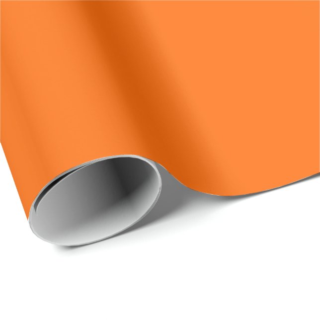 Bold Orange To Match Our Orange Sets Geschenkpapier (Rolleneckpunkt)