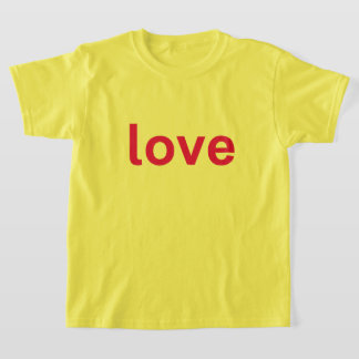 bold pink typography art T-Shirt