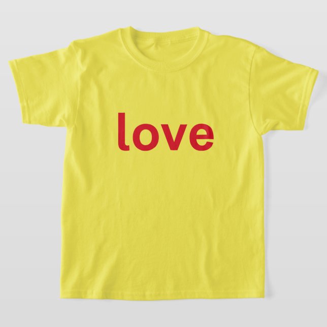 bold pink typography art T-Shirt (Ablage )