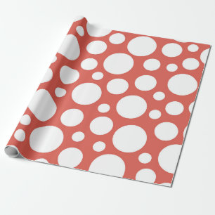 Bold Polka Dot Pattern Geschenkpapier