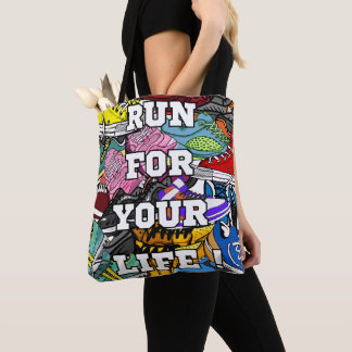 Bold Pop Art Runner Jogger