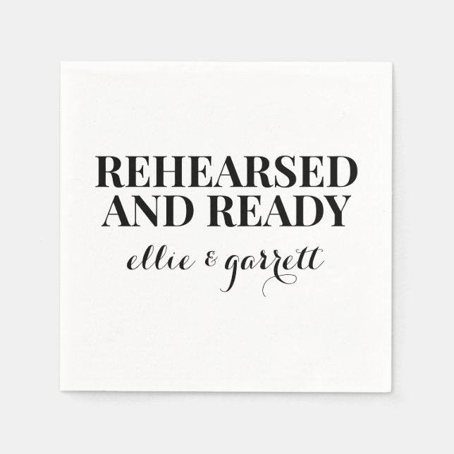 Bold Probe Dinner Napkins Serviette (Vorderseite)