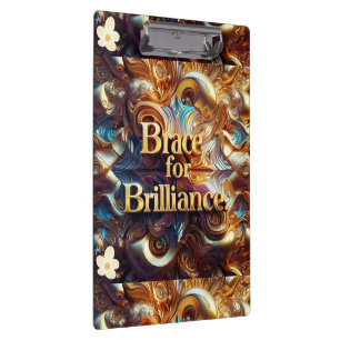 "Bold Radiance" Klemmbrett