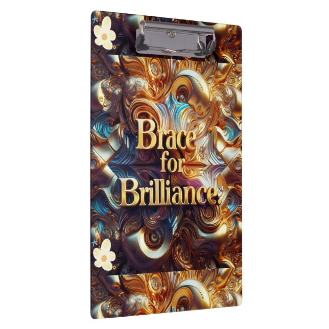 "Bold Radiance" Klemmbrett (Rechts)