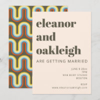 Bold Retro 60er 70er Ästhetische Olive Green Weddi