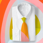 Bold Retro Wedding Krawatte<br><div class="desc">Atemberaubende farbenfrohe rosa-grüne Orangenhochzeit Krawatte aus Ricaso Diese Krawatte koordiniert gut mit der Retro-Hochzeitskollektion https://www.zazzle.com/collections/119536108404235373</div>
