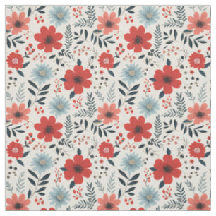 Bold Simple Boho Chic Floral Stoff