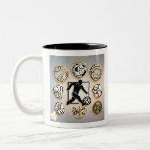 "Bold Sports Designs" Zweifarbige Tasse