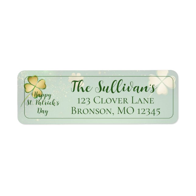 Bold St. Patrick’s Day Invitation (Vorne)