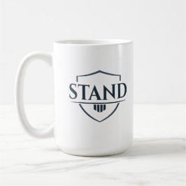 Bold “STAND” Inspirational Christian Mug Kaffeetasse