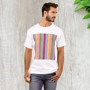 Bold Stripes Mens T - Shirt