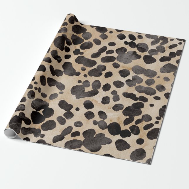 Bold & Stylish Animal Print - Chic Leopard Design Geschenkpapier (Ungerollt)