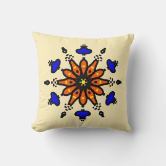 Bold Sun Mandala Kissen