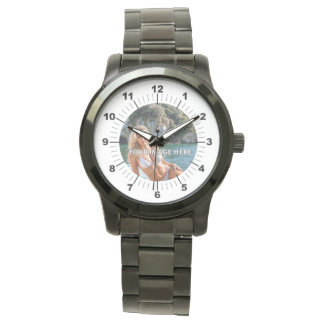 BOLD! ⌚ Überdimensionale schwarze Armbanduhr