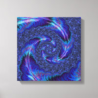 Bold Vibranding Psychedelic Spiraling Fraktal Art
