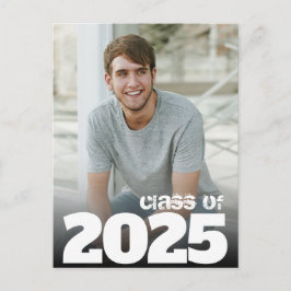 Bold Year Foto 2021 Abschluss Save the Date Postkarte