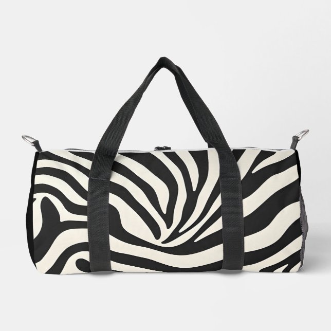 Bold Zebra Sew Bag Duffle Bag (Vorderseite)