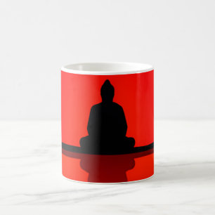 Bold Zen Buddha Kaffeetasse