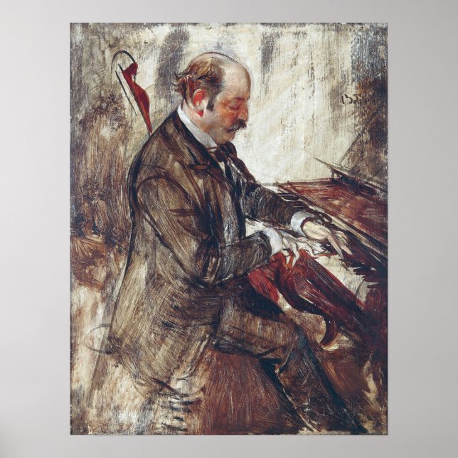 Boldini - Der Pianist Poster (Vorne)